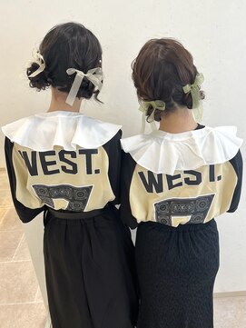 ディティカ ルーク(Dityca luk) お揃いツイン団子【Shiraha】