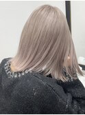 !ダブルカラーハイトーンケアブリーチデザインカラー派手髪#原宿