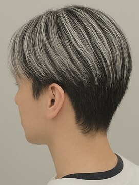 バース 梅田中崎町店(BIRTH) メンズハイライトバレイヤージュメッシュ