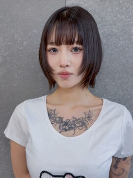 ロンド 表参道店(Lond) 暗めカラー/ボブ/顔周り/レイヤー/髪質改善/縮毛矯正/表参道