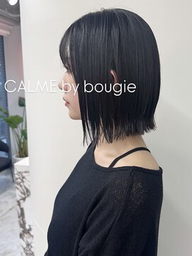 カームバイブージー(CALME by bougie) 切りっぱなしボブ