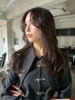 ランプ 代官山(the lamp)&nbsp;ブリーチなしアッシュカラー大人美人レイヤーカット冬カラー