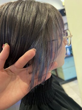 アトリエファゴ ハナミズキ店 【Yuine】2色のインナーカラー　自分だけのカラーに！