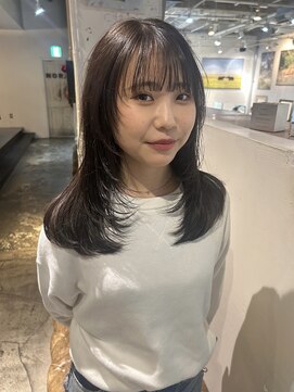 ノラ ギンザ(NORA GINZA) 【池崎】スタイリング簡単◎ナチュラル顔周りレイヤー