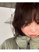 ロールアップスリーブス(ROLL UP SLEEVES) moca brown / nuance perm