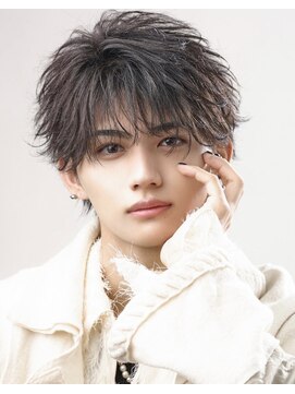 アストラ(ASTRA) MEN’S HAIR/波巻きツイストスパイラル/リバースセンターパート