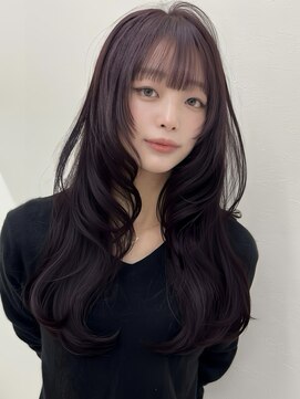 アイトーキョーエス 渋谷(AI TOKYO S) ラベンダーグレージュブリーチなしダブルカラーイルミナカラー