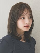 メゾンマイル 恵比寿(maison mile)&nbsp;大人綺麗なブラウンカラー/顔まわりカット/レイヤー/恵比寿駅
