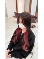 カラーラウンジ(Color Lounge)&nbsp;Color Lounge　チェリーピンクインナーカラー