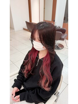 カラーラウンジ(Color Lounge) Color Lounge　チェリーピンクインナーカラー