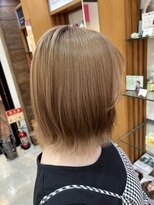 プランタンアヴェダ(printemps AVEDA)&nbsp;ミルクティー外ハネボブ