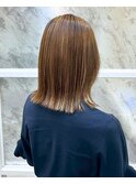 切りっぱなしボブ