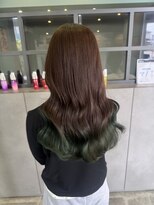 ステレオ ヘアデザイン 安城店(STEREO HAIR DESIGN)&nbsp;推しカラー☆Green
