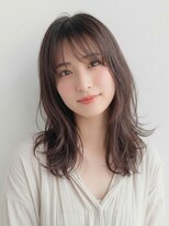 ディアーナ(DIANA)&nbsp;透明感髪質改善カラー◎ショコラグレージュくびれ巻き夏カラー