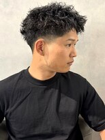 ソウル 福山駅前店(SOUL.) ツーブロック 強めパーマ スパイラルパーマ ウェット