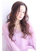 アルベロ(albero)&nbsp;パーマ×レイヤーカット×ブラウンカラー 20代 30代