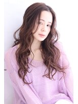 アルベロ(albero) パーマ×レイヤーカット×ブラウンカラー 20代 30代