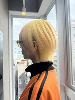 ロエメンズ(LOE men’s) 縮毛矯正/ストレート/ミルクブラウン/ダウンバング