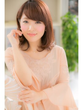 モッズヘア 渋沢店 チョット甘めのカジュアルミディa