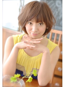 リュドール 池下(Rue D'or) 【Lycka池下AVEDAサロン】大人かわいいナチュラルボブ