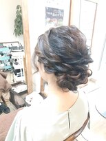 ロカット サロン(Roquat Salon) ニュアンスヘアアレンジ【ヘアアレンジ 立川/立川南/浴衣】