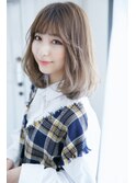 【figaro AVEDA】とろみカラー×ふんわりウェーブ