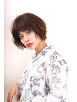 ディードア ヘア ヴィジョン(Ddoor hair vision)&nbsp;ダークアッシュ×ふんわりショート