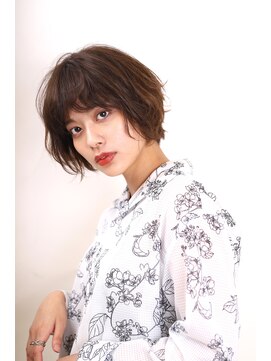 ディードア ヘア ヴィジョン(Ddoor hair vision) ダークアッシュ×ふんわりショート