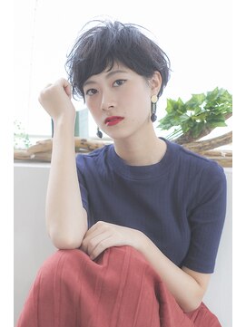 ビセル バイ シータ 川越店(becel by THETA) 外国人風 透明感カラー ショート