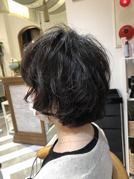 ロンドアベニール 北千住(Lond avenir) namie ウルフレイヤーパーマ