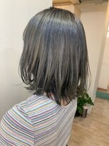 お客様スタイル☆透明感たっぷりくびれグレージュ