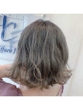 イグレック 庄内本店(igrek) 【透明感♪】カーキグレージュカラー