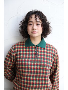 シアン 栄店(CYAN.) 【CYAN.】カーリーパーマ×ボブ