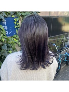 アクト(ACT) パープルアッシュグラデーション