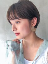 アイティー バイ アルバム 中野店(IT by ALBUM)&nbsp;マッシュショート_エアリーミディショートパーマ_ba313581