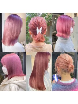 フラム 渋谷(flamme) ◇ピンクカラーチャート◇