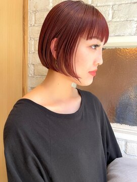 ニア 清澄白河(nir) 〈清澄白河 半個室〉スリークボブ/ローズピンク