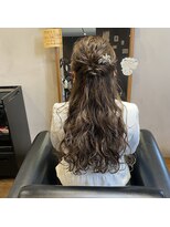 ドーズ(DOUZE)&nbsp;ふわふわハーフアップ