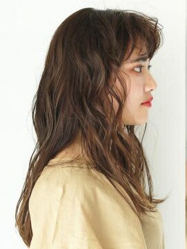 アース 三軒茶屋店(HAIR&MAKE EARTH) 三軒茶屋_ロング_ロングパーマ_パーマ_デジタルパーマ_コテ巻き