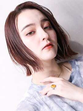 クラッチムク 博多口(CLUTCH muk.) 大人可愛い２０代３０代４０代小顔　チェリーブラウン G8