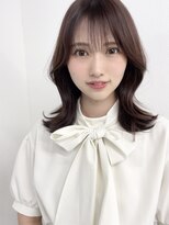 シアー(sheer)&nbsp;《sheer/大黒》#韓国風くびれヘア＃ラベンダーベージュ