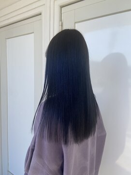 ラフヘアデザイン(Raf hair design) blue color