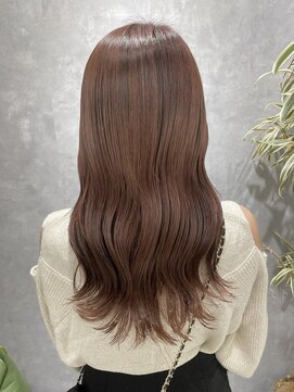 フレームプラス 御堂筋難波店(FRAME +) ピンクブラウンカラー