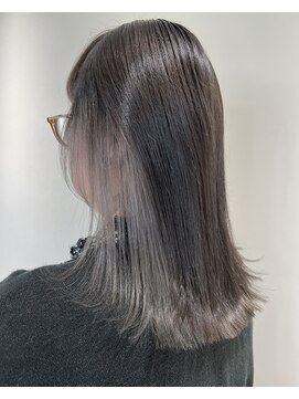 メイン(『　　』main) インナーカラー(シルバー)