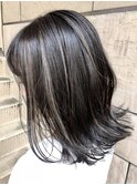 【横浜/Afinar】highlight×dark grey