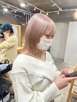 アイトーキョーエス 渋谷(AI TOKYO S)&nbsp;斜めバング/シルキーベージュ/ブラントカット[渋谷駅]