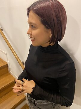 アライフ ワンレンタイトボブ