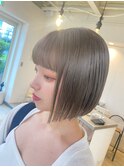 ヘーゼルベージュ/韓国ボブ/韓国ヘア/千葉/MANAMI