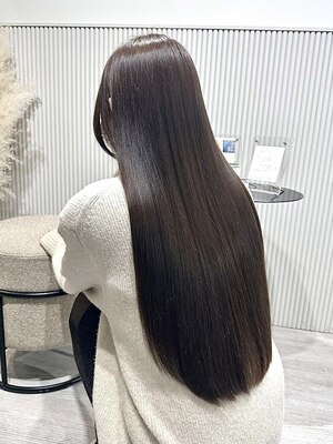 【京都河原町/髪質改善】一人一人の髪質やダメージレベルに合わせて髪への負担を抑えた美髪ストレートに◆