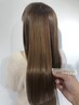 《クセうねりも大幅改善☆》カット+カラー+活性ケラチンヘアエステ